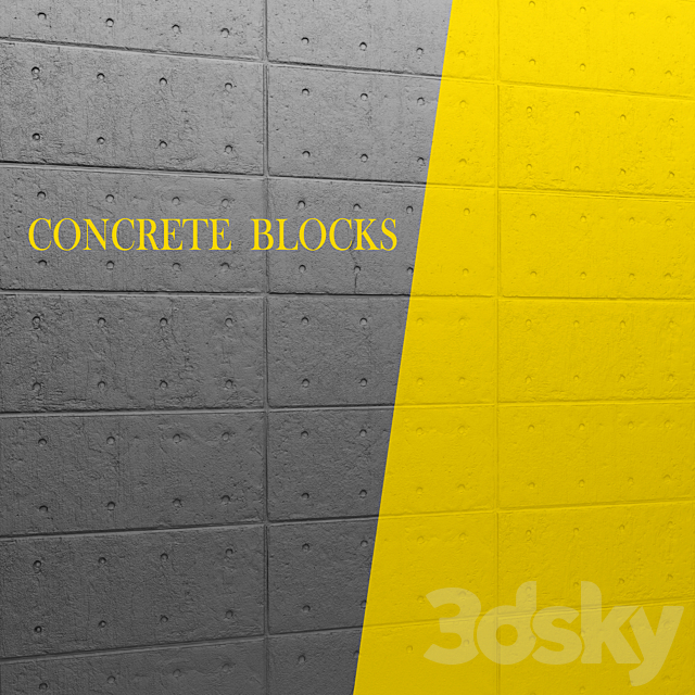 Concrete panel 3DSMax File - thumbnail 2