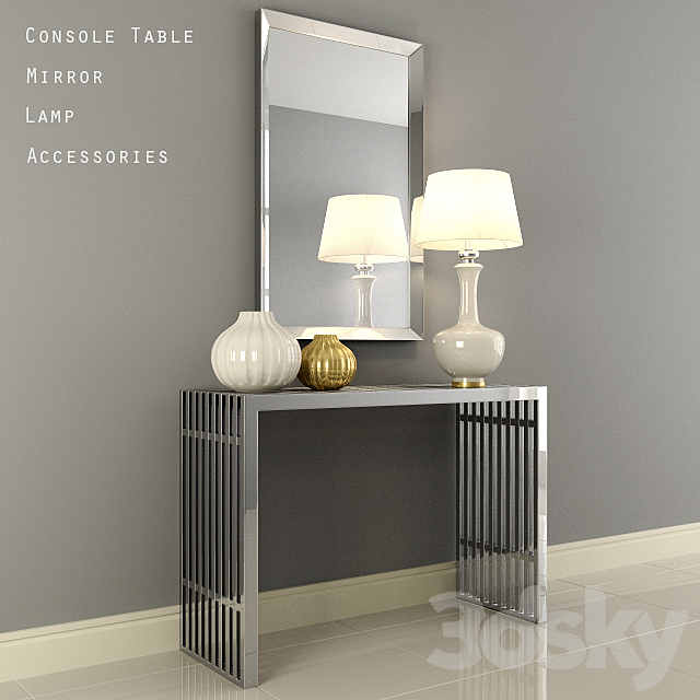 Console Table 3DSMax File - thumbnail 1