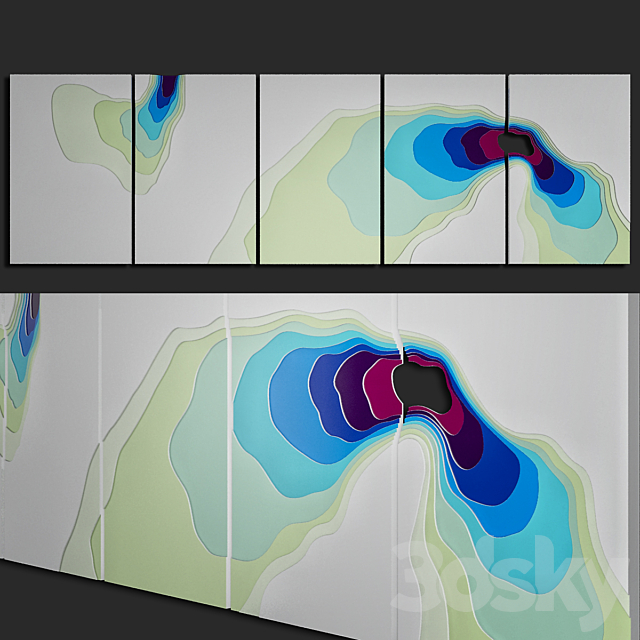 contour 3DS Max Model - thumbnail 2