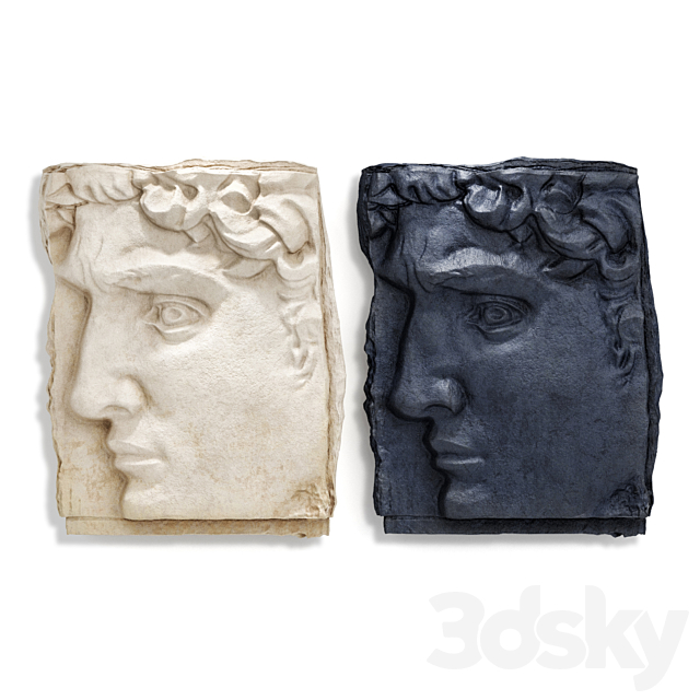 David Michelangelo relief 3DSMax File - thumbnail 1