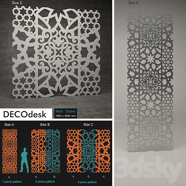 DECOdesk Model Dubai 3ds Max - thumbnail 1