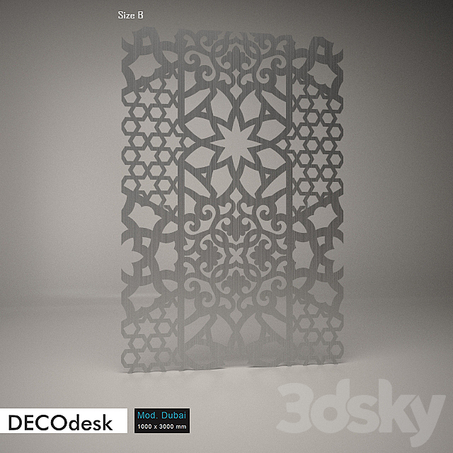 DECOdesk Model Dubai 3ds Max - thumbnail 2