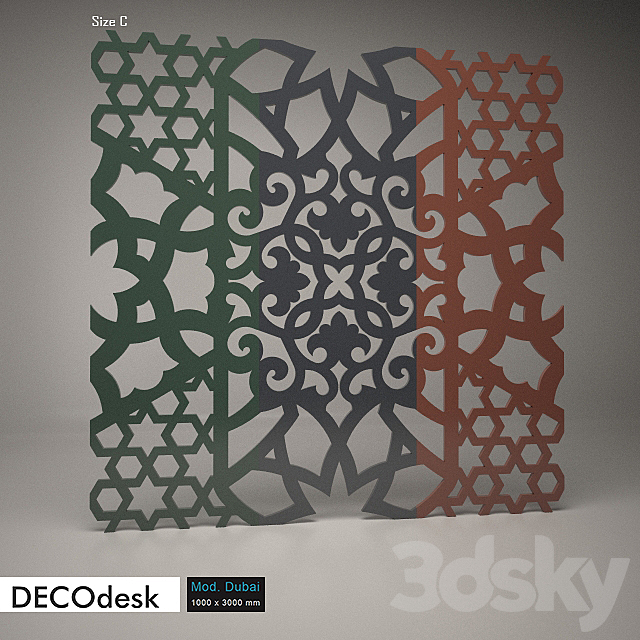 DECOdesk Model Dubai 3ds Max - thumbnail 3