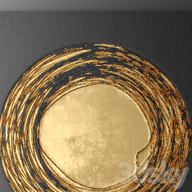 Decor for wall. Panel. 3D 3DSMax File - thumbnail 3