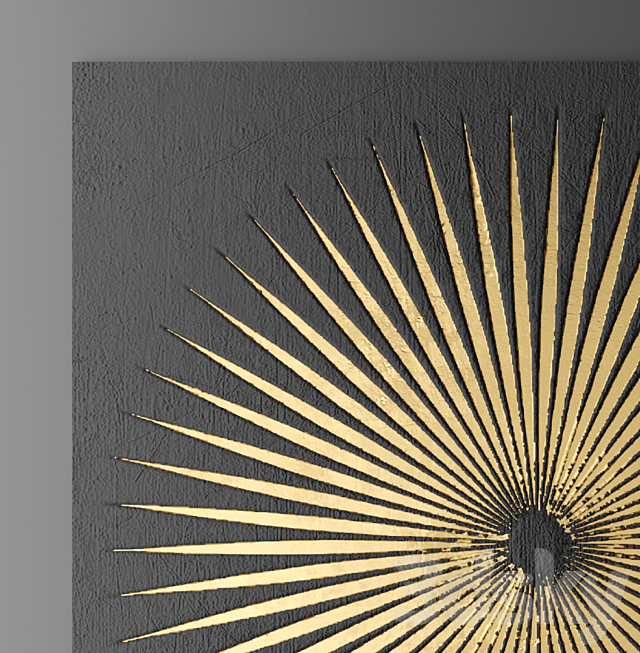 Decor for wall. Panel. 3DS Max Model - thumbnail 3