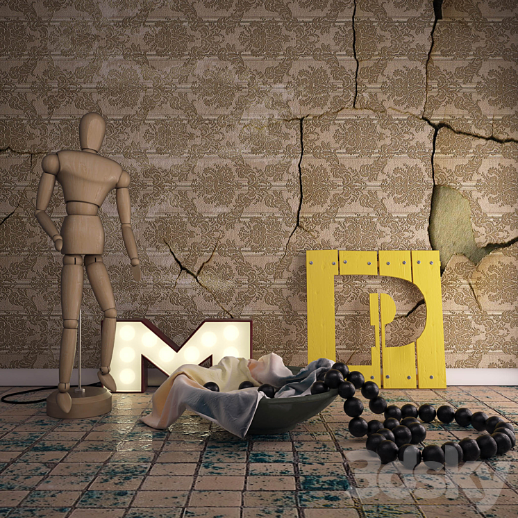 Decor M_P 3DS Max - thumbnail 1