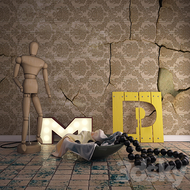 Decor M_P 3DSMax File - thumbnail 1