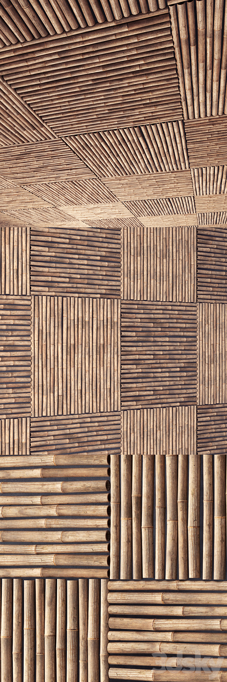 Decor of bamboo \/ Decor of bamboo 3DS Max - thumbnail 2