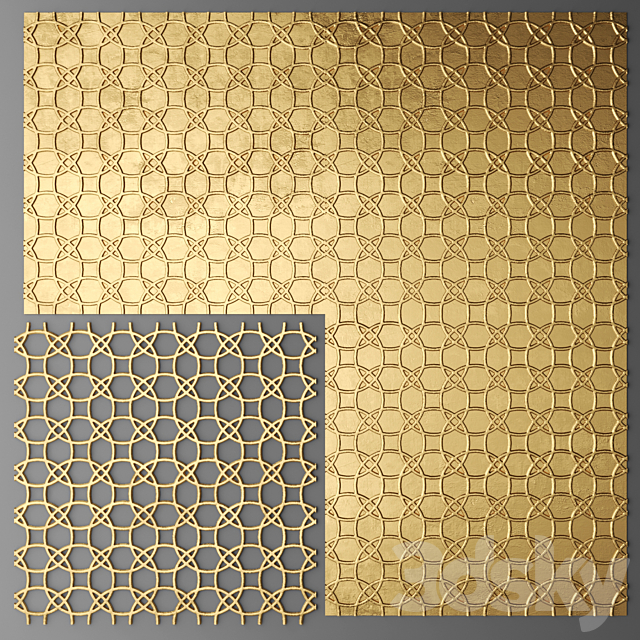 Decor. Panel. Lattice. 3DSMax File - thumbnail 1