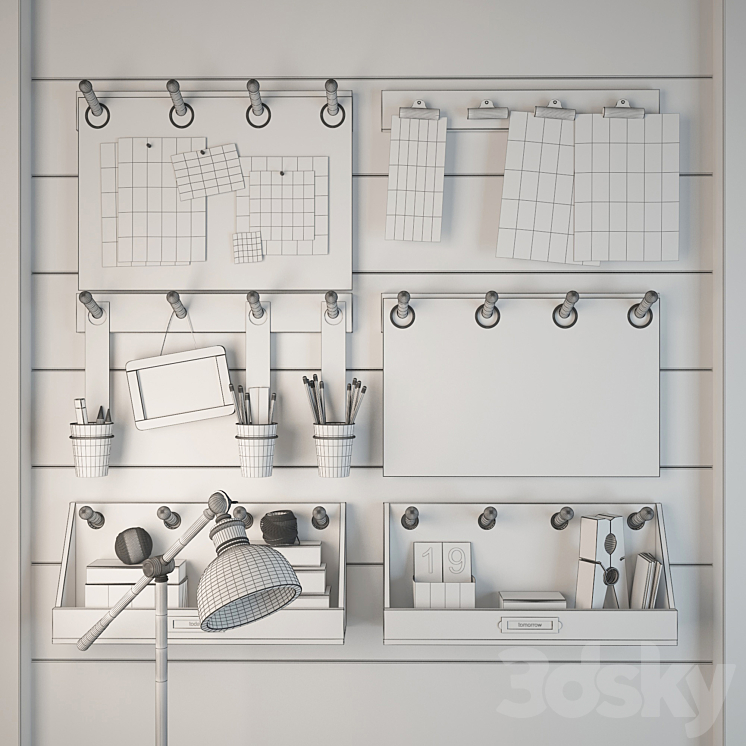 decor set 3DS Max - thumbnail 2