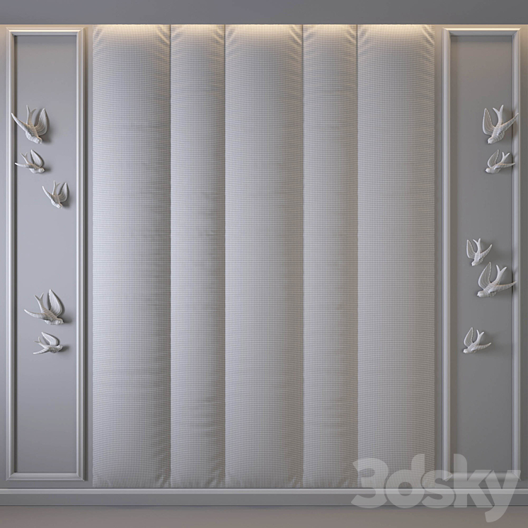 Decor_panel_i 3DS Max - thumbnail 2