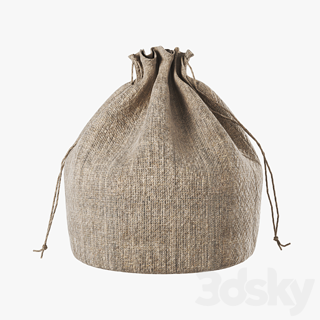 Decorative bags 3DS Max Model - thumbnail 3