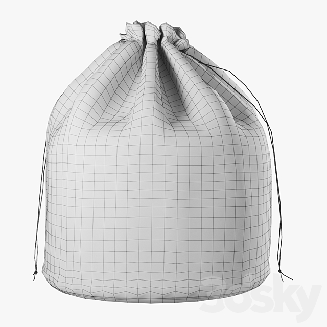 Decorative bags 3DS Max Model - thumbnail 6