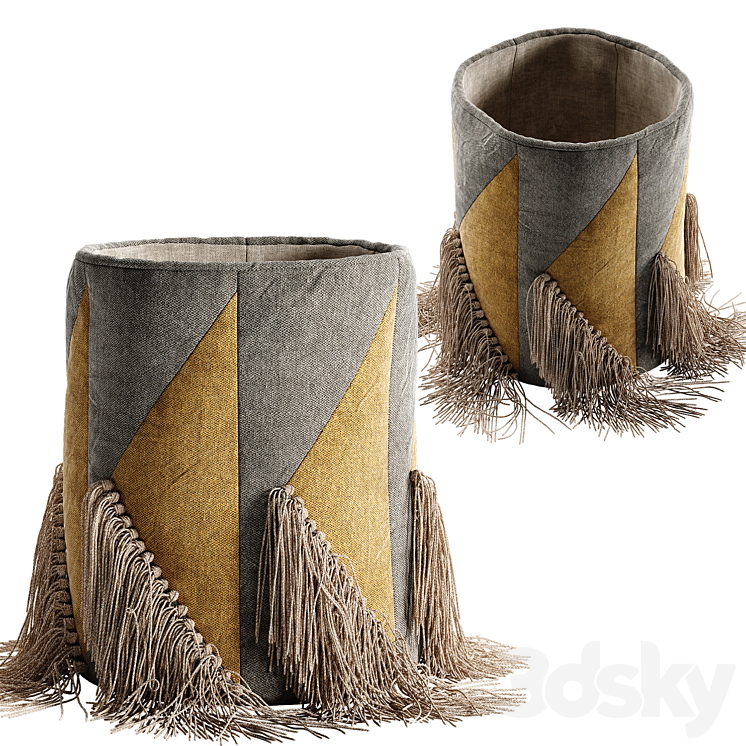 Decorative baskets 3DS Max - thumbnail 2