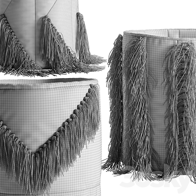 Decorative baskets 3DSMax File - thumbnail 5