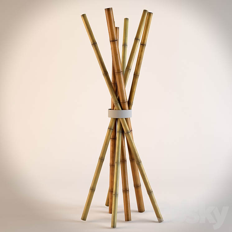 “Decorative bunch “”bamboo””” 3DS Max - thumbnail 1