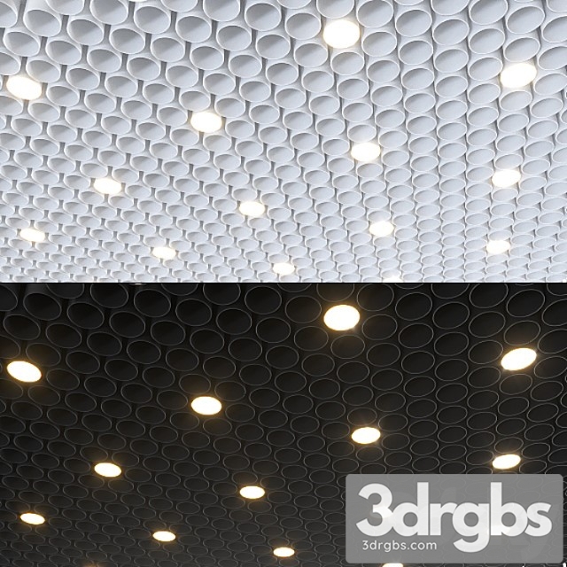 Decorative ceiling 001. 3dsmax Download - thumbnail 1