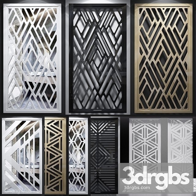 Decorative Lattice 12 3dsmax Download - thumbnail 1