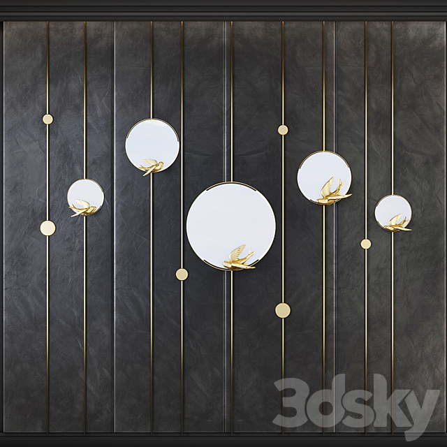 Decorative Panel 10_6 3DS Max Model - thumbnail 1