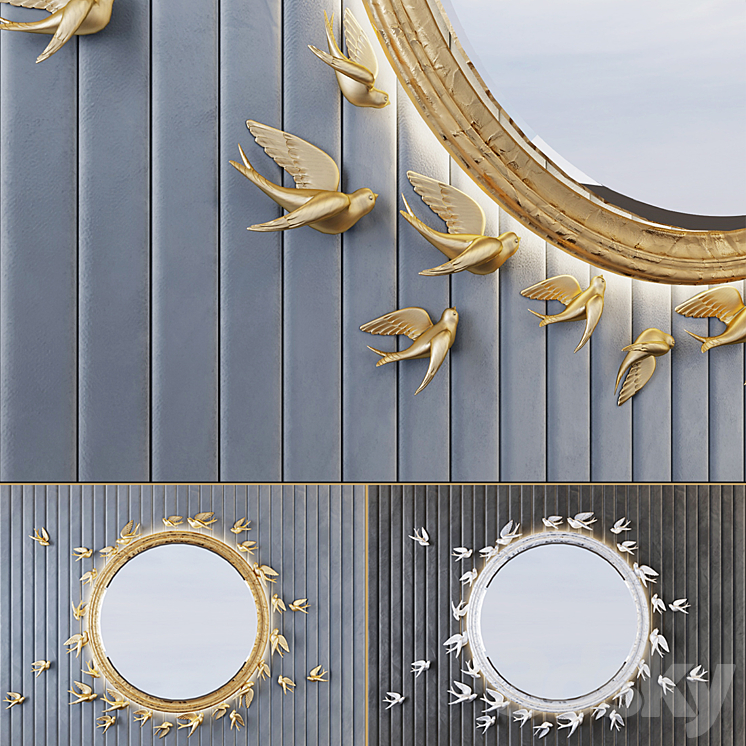 Decorative Panel 10_9 3DS Max - thumbnail 2