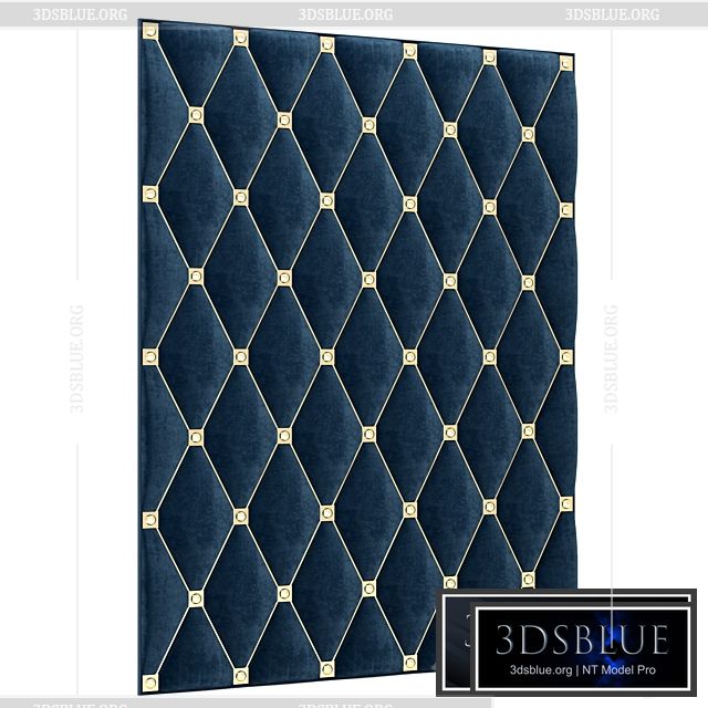 Decorative panel 12 3DS Max - thumbnail 3