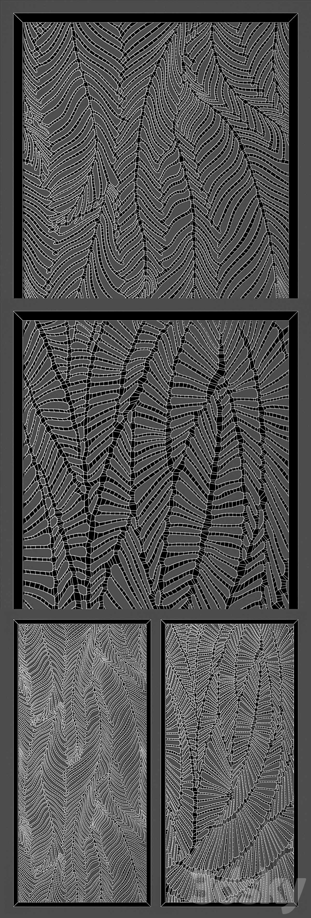 Decorative panel 3DSMax File - thumbnail 3