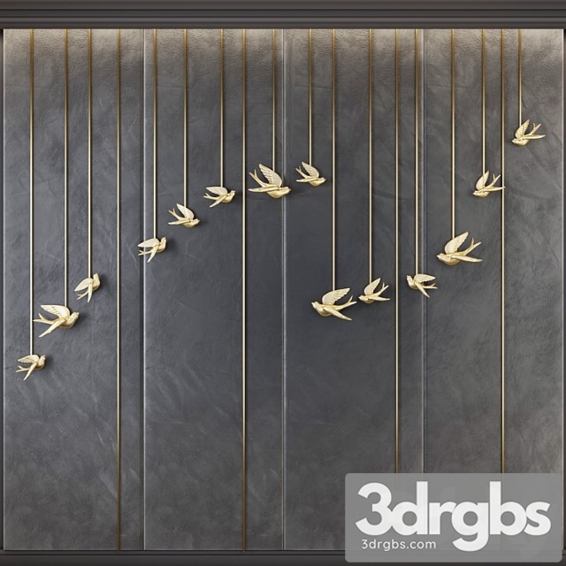 Decorative panel 4 3dsmax Download - thumbnail 1