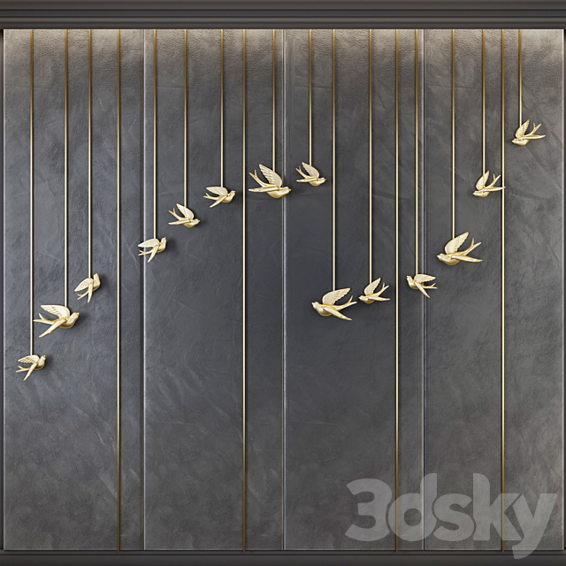 Decorative panel 4 3DSMax File - thumbnail 1