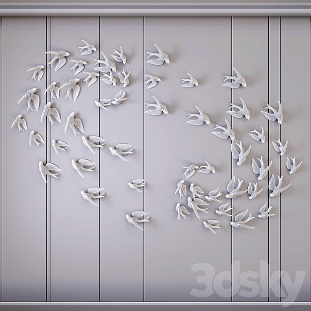 Decorative Panel 7 3DS Max Model - thumbnail 3