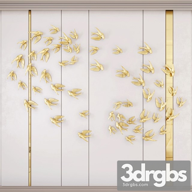 Decorative panel 7 3dsmax Download - thumbnail 1