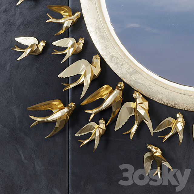 Decorative Panel BP3 3DS Max Model - thumbnail 2