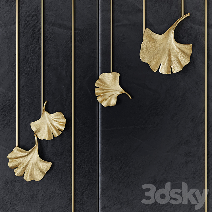 Decorative panel Lexi 1 3DS Max - thumbnail 2