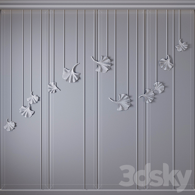 Decorative panel Lexi 1 3DSMax File - thumbnail 3