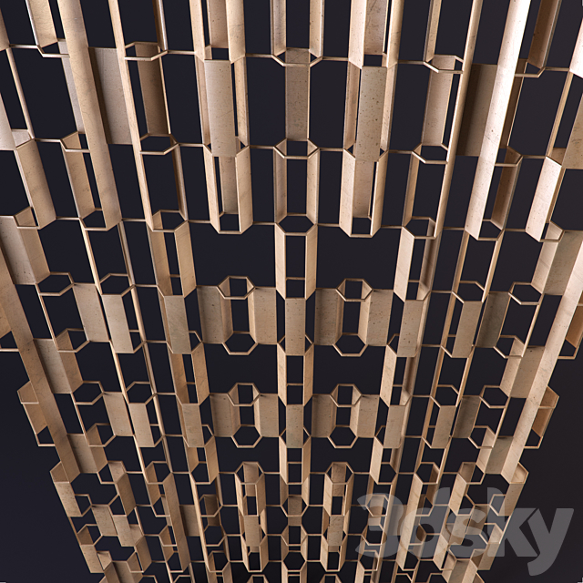 Decorative panel Metal 3DSMax File - thumbnail 2