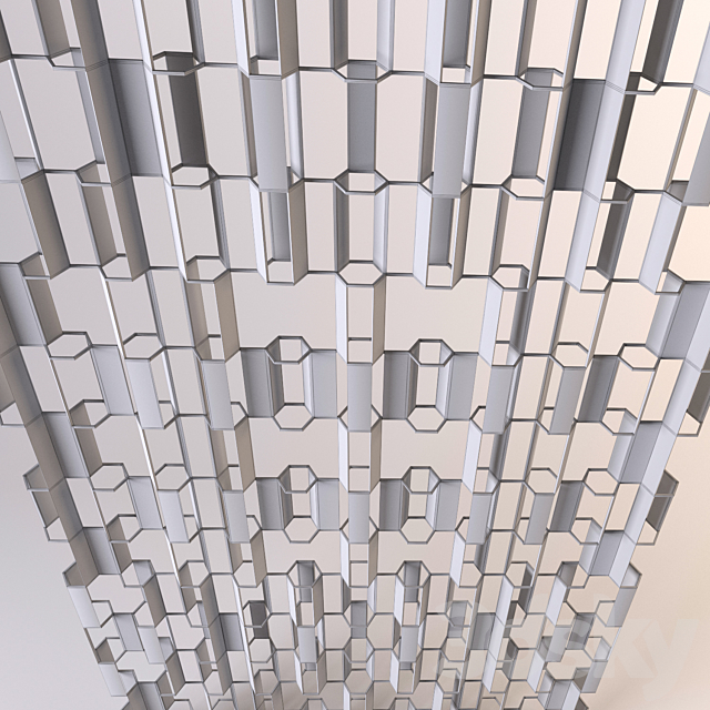 Decorative panel Metal 3DSMax File - thumbnail 3