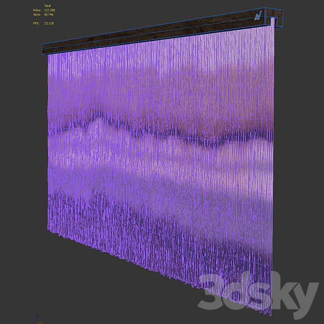 Decorative panel Nomad 3DS Max Model - thumbnail 5