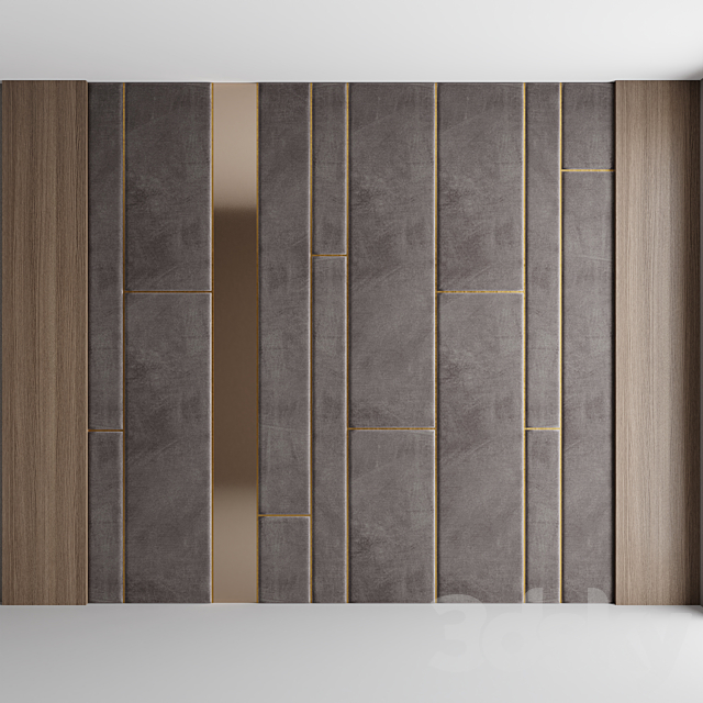 Decorative panel set 2 3DSMax File - thumbnail 1