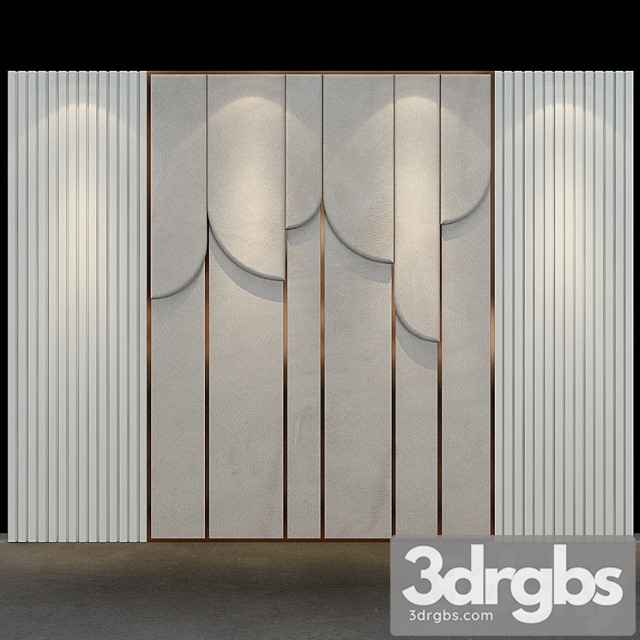 Decorative panel set 77 3dsmax Download - thumbnail 1