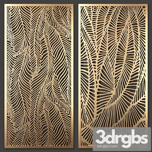 Decorative panel_1_2 3dsmax Download - thumbnail 1