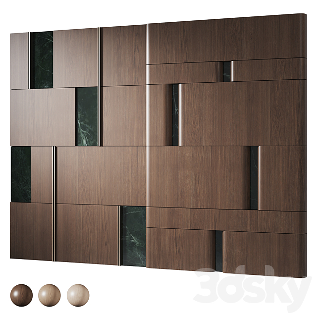 Decorative panels 1 3ds Max - thumbnail 1