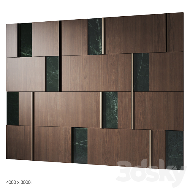 Decorative panels 1 3ds Max - thumbnail 2