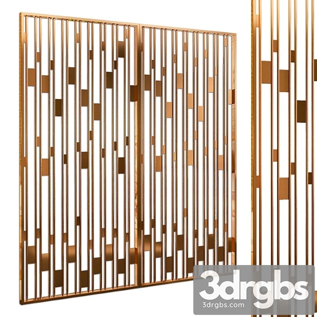 Decorative partition 23 3dsmax Download - thumbnail 1