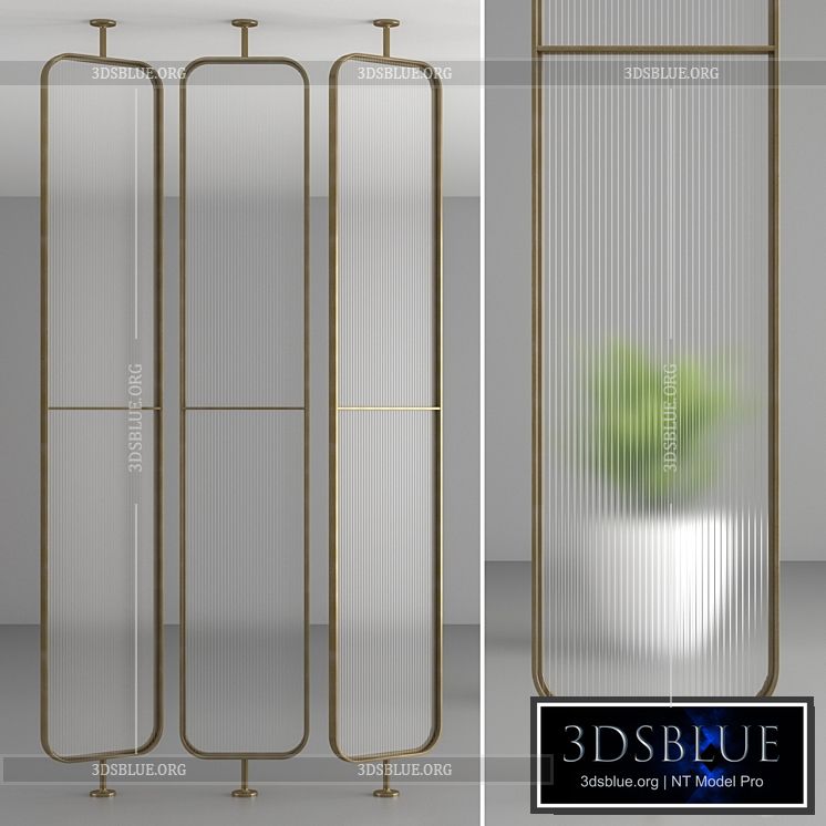 Decorative partition 3DS Max - thumbnail 3