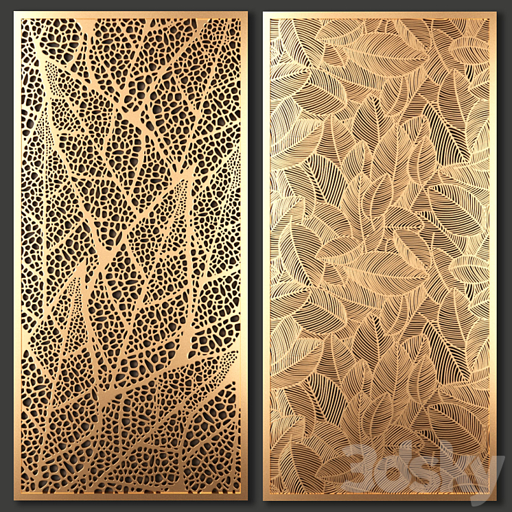 Decorative partition 3DS Max - thumbnail 1