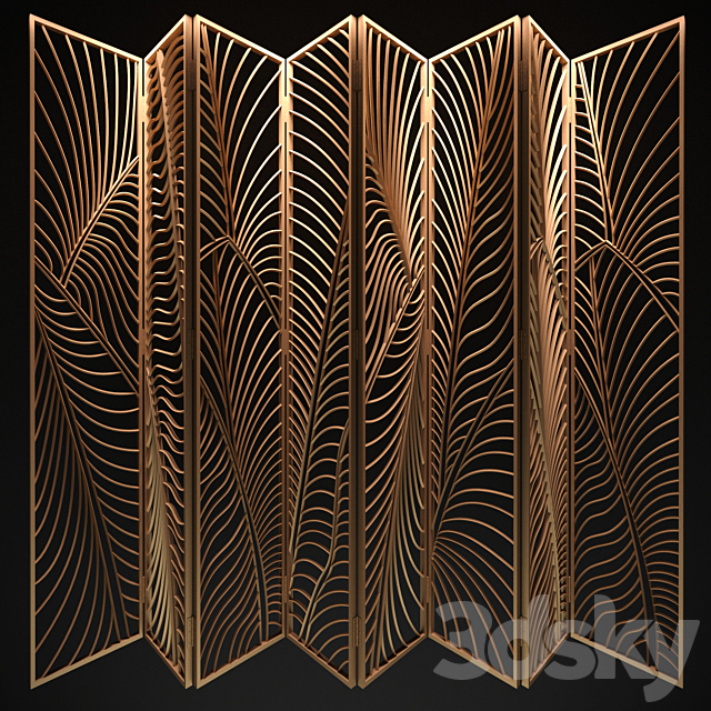 Decorative partition 3DSMax File - thumbnail 1