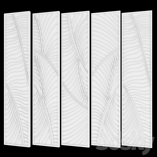 Decorative partition 3DSMax File - thumbnail 3