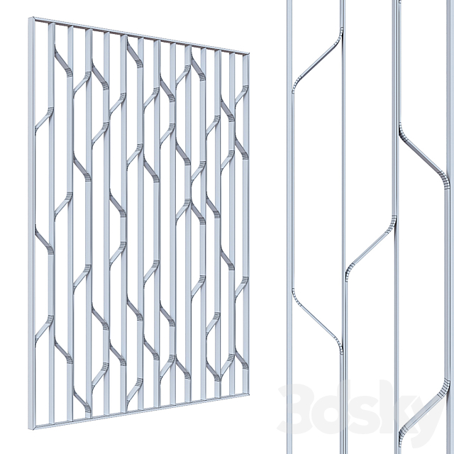 Decorative partition 3DSMax File - thumbnail 4