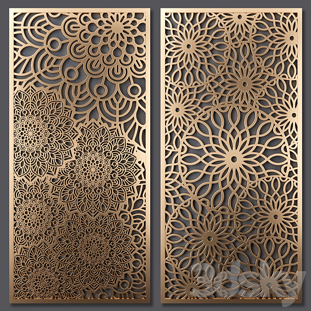 Decorative partition 3DSMax File - thumbnail 1