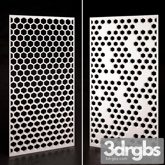 Decorative partition 7 3dsmax Download - thumbnail 1