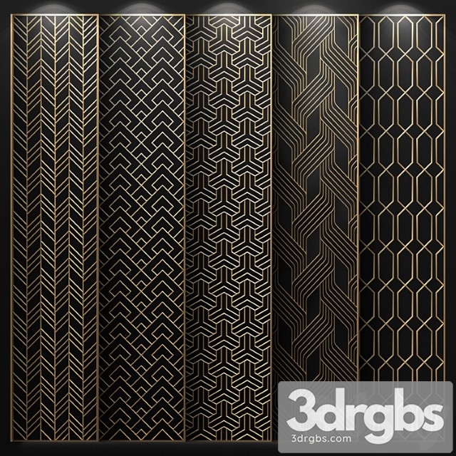 Decorative partition_1 3dsmax Download - thumbnail 1